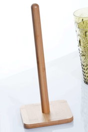 Hermia PD004238 Soporte para Servilletas de Bambú Natural Elegante y Sostenible para Mesa de Comedor Cocina
